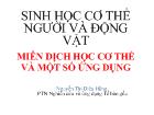 Miễn dịch học cơ thể và một số ứng dụng