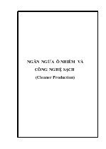 Ngăn ngừa ô nhiễm và công nghệ sạch