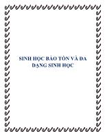 Sinh học bảo tồn và đa dạng sinh học