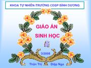 Bài giảng tập tính của động vật