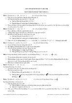 Chuyên đề Hàm số và đồ thị bài tập hàm số bậc nhất (phần 1)