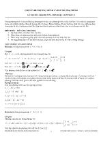 Chuyên đề Phương trình và bất phương trình lý thuyết giải phương trình bậc cao (phần 1)