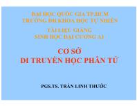 Cơ sở di truyền học phân tử