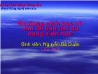 Đa dạng sinh học và vấn đề bảo tồn đa dạng sinh học