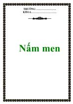 Đề tài Nấm men