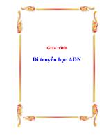 Giáo trình Di truyền học ADN