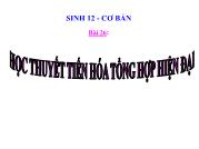 Học thuyết tiến hóa tổng hợp hiện đại