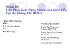 Liệu pháp gene dùng adenovirus gián tiếp tạo ra kháng thể HER-2