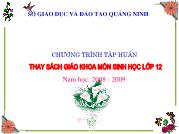 Những điểm mới về tính quy luật của hiện tượng di truyền và di truyền học quần thể