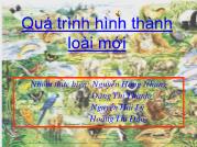 Quá trình hình thành loài mới