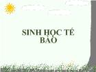 Sinh học tế bào