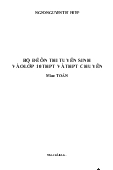 Bộ đề ôn thi tuyển sinh vào lớp 10 THPT và THPT chuyên Môn Toán