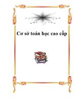 Cơ sở toán học cao cấp