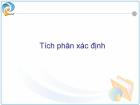 Tích phân xác định