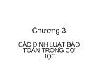 Các định luật bảo toàn trong cơ học