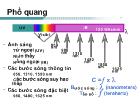 Đề tài Phổ quang