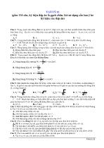 Vật lý 12 (gồm 114 câu, ký hiệu đáp án là gạch chân, khi sử dụng cần lưu ý bỏ ký hiệu của đáp án)