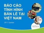 Báo cáo Tình hình bán lẻ tại Việt Nam 2011