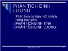 Phân tích định lượng