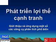 Phát triển lợi thế cạnh tranh