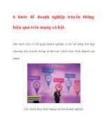 6 bước để doanh nghiệp truyền thông hiệu quả trên mạng xã hội