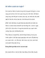Ai kiểm soát dư luận