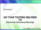 Bài giảng An toàn thương mại điện tử (electronic commerce security)
