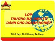 Bài giảng môn Thương mại điện tử dành cho doanh nghiệp