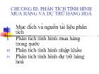 Bài giảng Phân tích tình hình mua hàng và dự trữ hàng hoá