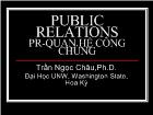 Bài giảng Public relations PR-Quan hệ công chúng