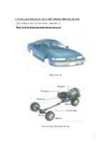 Cấu tạo, bảo dưỡng và sửa chữa thông thường xe ôtô
