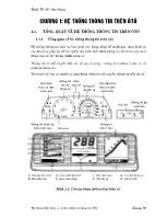 Chương 1: Hệ thống thông tin trên ôtô