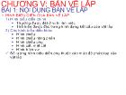 Chương V: Bản vẽ lắp
