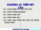 Chuyên đề Thép kết cấu