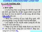 Công nghệ nhiệt luyện thép