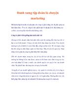Danh xưng tập đoàn là chuyện marketing