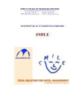 Giải pháp quản lý khách sạn/resort - SMILE