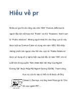Hiểu về PR