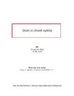Tài liệu Quản trị doanh nghiệp