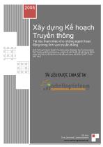 Tài liệu Xây dựng kế hoạch truyền thông