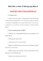 Thuật ngữ cơ bản về thương mại điện tử
