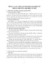 Tiểu luận Thực trạng ứng dụng các công cụ thanh toán điện tử trong thương mại điện tử B2C ở nước ta