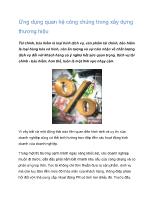 Ứng dụng quan hệ công chúng trong xây dựng thương hiệu
