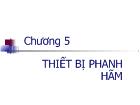 Chương 5 Thiết bị phanh hãm