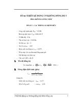 Đồ án Thiết kế động cơ không đồng bộ rô to lồng sóc