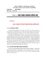 Giáo trình Máy điện - Đại cương về máy điện không đồng bộ