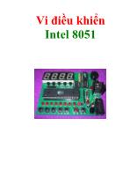 Giáo trình Vi điều khiển Intel 8051