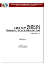 Hướng dẫn lồng ghép môi trường trong quy hoạch sử dụng đất