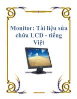 Monitor: Tài liệu sửa chữa LCD - Tiếng Việt