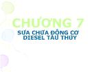 Sửa chữa động cơ diesel tàu thủy